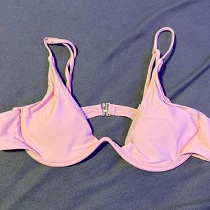 Shein barbie pink bikini top! size L